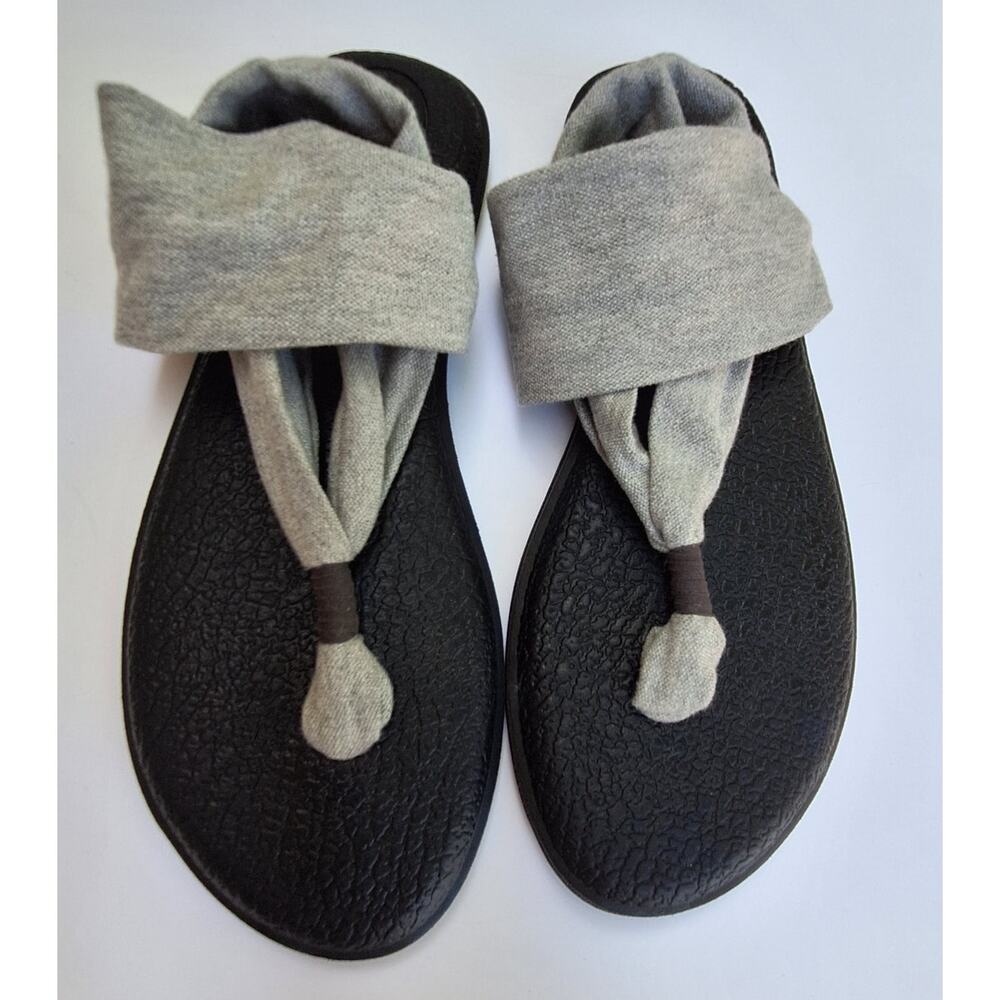 Sanuk Women's Yoga Sling 2 Sandal Gray Size 9